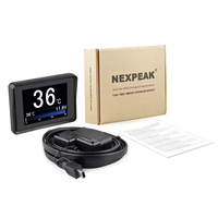 Ordinateur de bord NEXPEAK A203 OBD2, ordinateur numérique de voiture, affichage du parcours, vitesse, consommation de carburant, jauge de température, scanner OBD2
