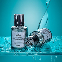 Mescente Nouveau Design Parfum d'air de voiture de luxe Huile essentielle interne Bouteille en verre Diffuseur de voiture