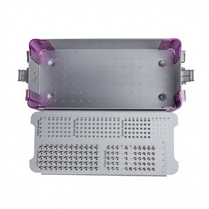 Esterilizador en Autoclave ALIVANTA INDUSTRY, Caja Manual de Acero Inoxidable y Aluminio para Instrumentos Quirúrgicos Ortopédicos - Product Image 1