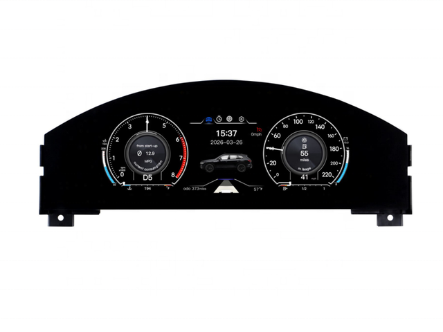 12.3 Inch Auto Dashboard Instrument Cluster for Volkswagen Phaeton 2004-2015 Digital Gauge Speedometer UI Options-XTRONS