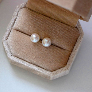 สร้อยคอไข่มุกน้ำจืดเงินแท้ 925 ขนาด 6-7 มม. ไข่มุกทรงกลมมันวาวสูงสำหรับผู้หญิงผู้ชาย ขายส่ง - Product Image 4