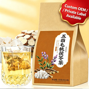 Té Herbal Natural Wu Zhi <span class=keywords><strong>Mao</strong></span> Tao <span class=keywords><strong>Fu</strong></span> Ling en Bolsitas, Té de Poria de Cinco Dedos, Personalizado OEM, Marca Privada - Product Image 1
