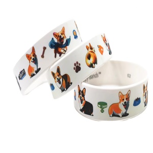 Bracelet en silicone coloré professionnel en gros, bracelet promotionnel imperméable imprimé pour événements - Product Image 1