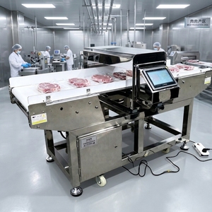 Sistema di Rilevamento Metalli ad Alta Precisione per Carne Congelata con Nastro Trasportatore per Metalli Ferrosi e <span class=keywords><strong>Non</strong></span> Ferrosi - Product Image 5