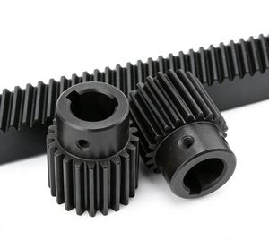 Crémaillère standard CNC pour rail de guidage de porte coulissante - Usinée par processus de fraisage - Marque Mighty - Product Image 2