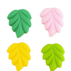 Cabujones de Resina Kawaii con Hojas Verdes Planas 3D para Manualidades, Accesorios para Decoración, Adornos para Manualidades, DIY, Año Nuevo Chino - Product Image 2