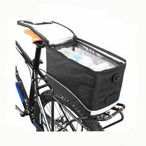 Large Waterproof Travel Insulated <strong>Bike</strong> Cooler <strong>Bag</strong> Rear Rack <strong>Bike</strong> Seat <strong>Bag</strong> Collapsible Trunk Organizer Bicycle Food Delivery <strong>Bag</strong> - Product Image 4