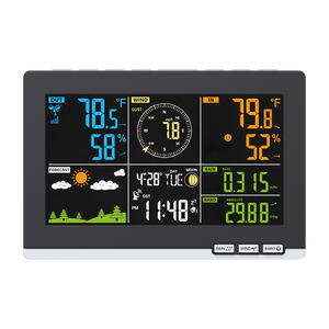 Professional 5-in-1 Wireless Household Weather Station Color Display Includes Temperature <strong>Instruments</strong> (Hygrometer) for Weather - Product Image 5