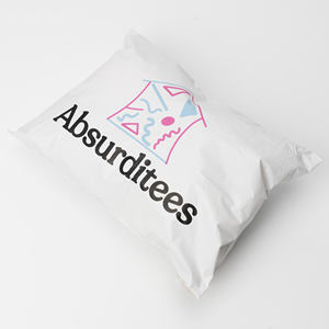 Bolsa personalizada De plástico para embalaje De ropa, Bolsa De Correo De poliéster rosa con mango, OEM - Product Image 1