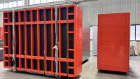 Coffrage en acier pour construction en béton moderne, coffrage en bois contreplaqué, coffrage en plastique, coffrage en acier pour colonnes, vente en Italie