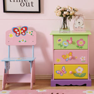 Modern <strong>Kids</strong> Furniture Storage Cabinets Hand Painted Wooden <strong>Chest</strong> of Drawers for Bedroom Use - Product Image 6