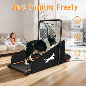 Caminadora Eléctrica para Perros con Pantalla LCD Grande, Equipo de Ejercicio para Mascotas, Plegable, para Interiores y Exteriores - Product Image 1