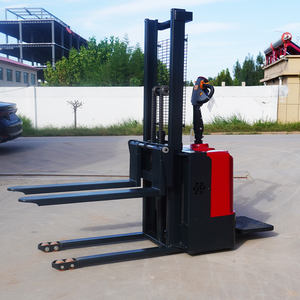 Hızlı teslimat palet istifleyici elektrikli Forklift paleti kaldırıcı 1000kg 1500kg 2000kg yarı elektrikli istifleyici fiyat - Product Image 3