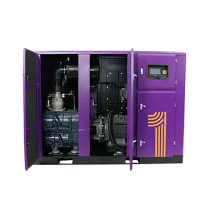Two Stage Screw Air Compressor 75kw 100ph Air Compressor Silent Fixed Speed Air Compressor 13bar For Industrial