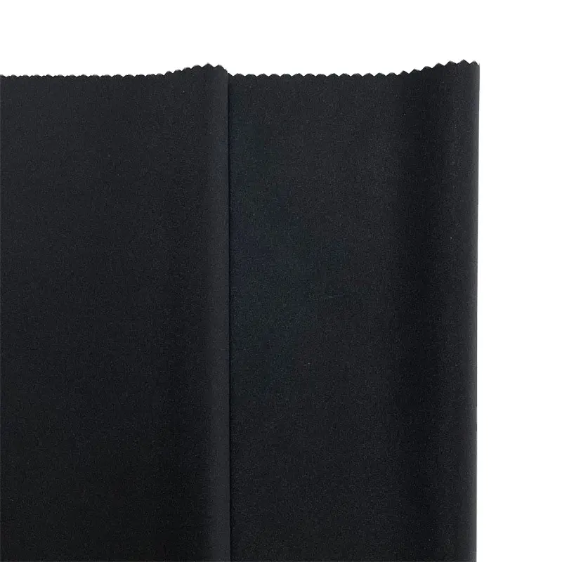 Sunplustex Hot Sale Black Nylon Polyester 4 Way Stretch Fabric For Women Leggings