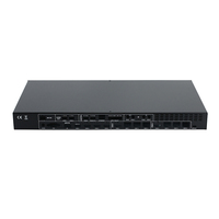 Boîtier de serveur hybride en tôle profilée en aluminium 1U, montage en rack, personnalisé pour PCB, électronique d'alimentation, OEM, IP54