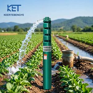 <span class=keywords><strong>Pompe</strong></span> submersible pour puits profond fabriquée en usine, résistante à la corrosion, haute pression, contrôle entièrement <span class=keywords><strong>automatique</strong></span>, 80m/h, usage industriel et domestique - Product Image 1