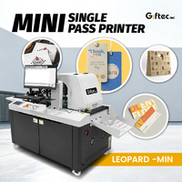 Printer Industri Mini Giftec Single Pass Lebar 500mm dengan Pengumpanan Otomatis untuk Kantong Kertas, Gelas Kertas, dan Pouch