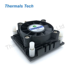 Disipador de calor extruido de CPU de puente norte y sur de venta estándar con 40*40*10mm - Product Image 5