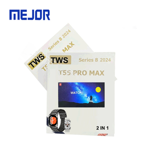 Giá Rẻ Đồng Hồ Cộng Với Earbud I12 Promax Smartwatch Tai Nghe W26 Pro Max Bộ Quà Tặng T55 Thông Minh Đồng Hồ 2 Trong 1 - Product Image 2