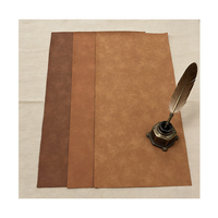 Feuilles de similicuir Creekside Collection pour gravure laser avec support adhésif, 12"x18", idéales pour les cadeaux personnalisés DIY
