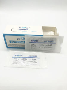 Fabriek Goedkope Prijs Gevlochten Zijde Chirurgische Hechtingen Met Naald - Product Image 5