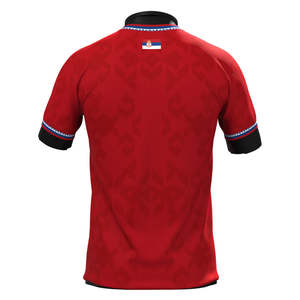 Custom 2024 High Quality 100% <b>Polyester</b> Heat-Transfer Printed Logo Name Number Men's Adult Soccer Football Jersey All Seasons - Product Image 2