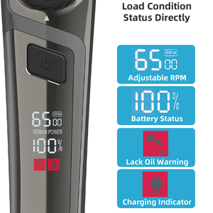 2025 nouveau modèle professionnel électrique tondeuse à cheveux USB Rechargeable Kit <span class=keywords><strong>de</strong></span> <span class=keywords><strong>coupe</strong></span> <span class=keywords><strong>de</strong></span> cheveux tondeuse hommes IPX6 étanche tondeuses à cheveux - Product Image 3