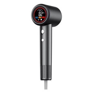 Quạt thông minh với màn hình kỹ thuật số tốc độ cao xoay gió thông minh điều khiển nhiệt độ cài đặt đa cấp hẹn giờ dao động từ xa - Product Image 1