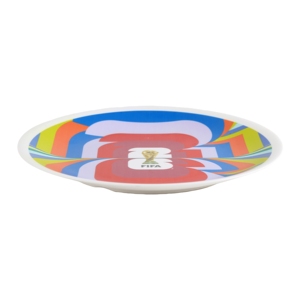 Melamine Portion Plate 10 Inch With Food Groups For Adults BPA Free Plastic <b>Dinnerware</b> - Product Image 1
