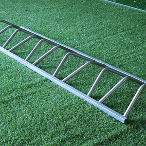 Rebounder da Calcio Multifunzionale in Ferro, Robusto, Mobile, Durevole, per Allenamento di Pallone, Campo da Gioco Personalizzabile, Livello Professionale, Vance - Product Image 5