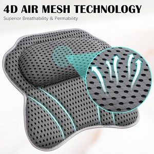 Bath <strong>Pillow</strong> Spa Bathtub <strong>Pillow</strong> with Non-Slip Suction Cups Head Neck Back <strong>Shoulder</strong> Rest Support Spa Gifts - Product Image 6