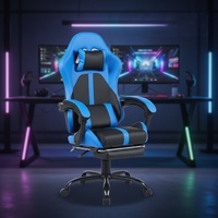 Chaise de jeu PC de haute qualité, pliable, ergonomique, avec système de soutien lombaire, pour salle de jeux, joueurs PC