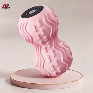CZFITA New Generation of Safety Material Double <b>Headed</b> <b>Electric</b> <b>Massage</b> Ball, Fascia Roller for Deep Tissue and Muscle Relaxatio - Product Image 3