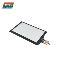 Panel de Pantalla Táctil Capacitiva con Interfaz I2C de Vidrio Templado DWIN de 4,3 Pulgadas