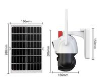 Eseecloud 4K 4G carte SIM double lentille couleur vision nocturne PIR détecter AI IP surveillance solaire CCTV caméra PTZ
