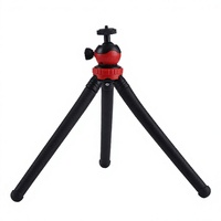 Soporte Ajustable y Flexible para Teléfono con Cámara, con Cabezal Giratorio de 360°, Trípode Flexible y Portátil para Cámara DJI Action