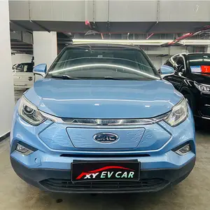 재고 있음 2019 JAC iEVS4 럭셔리 스마트 에디션 49,000 KM 범위 전기 SUV 새로운 에너지 차량 중고 EV 자동차