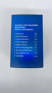 Hiệu quả nha khoa làm sạch siêu âm giữ aligners Sữa rửa mặt máy tính bảng cho răng giả và <span class=keywords><strong>invisalign</strong></span> cho răng và người lưu giữ - Product Image 5