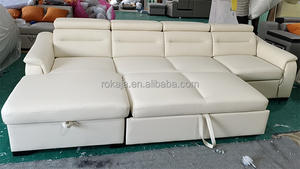 أريكة ذكية فاخرة مع سرير متعدد الوظائف, أريكة متداخلة كهربائية ، شحن USB ، أريكة إيطالية ، بالجملة - Product Image 2