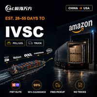 Agent d'expédition IVSC FBA FTL LTL 1225 Forest Pkwy WEST DEPTFORD NJ 08066 DDP LCL Chine USA Transitaire 30% Livraison Plus Rapide