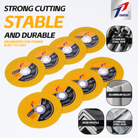 Disque de coupe diamanté 4-en-1 pour outils abrasifs, disque de meulage pour fer 107*1.2*16mm, vente en gros