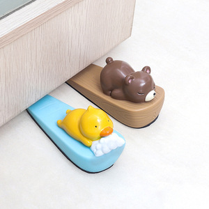 Cute <b>Animal</b> <b>Door</b> Stopper Resin Floor Mount Anti Collision <b>Door</b> Plug Living Room Decor Gift - Product Image 3