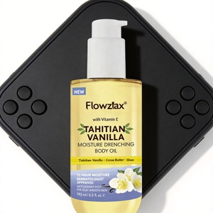 Aceite Corporal Hidratante y Suavizante de Coco y Karité Prensado en Frío con Vainilla Natural de Tahití al por Mayor - Product Image 2