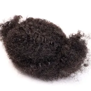 Wholesale candy afro kinky human hair extensions hair Afro Kinkys Bulk Human Hair for Dreadlocks and Twist Braiding