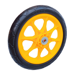 Rueda de espuma de poliuretano de 12 pulgadas con buje de aleación para remolque y vehículo utilitario, capacidad de carga de 150 kg - Product Image 1