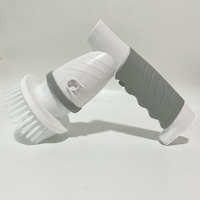 Brosse de nettoyage électrique sans fil 4 en 1, brosse rotative pour la cuisine, la vaisselle, l'évier, la salle de bain, nettoyage en profondeur