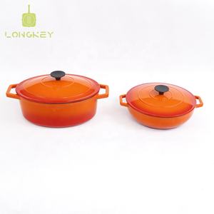 Casserole en céramique avec couvercle Casserole en marbre Ensembles d'ustensiles de cuisine Plats casseroles antiadhésifs de haute qualité - Product Image 2