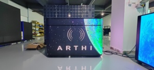 Trong nhà Màn hình <span class=keywords><strong>LED</strong></span> bảng DJ Booth với màn hình <span class=keywords><strong>LED</strong></span> RGB điều khiển Pixel cho câu lạc bộ đêm cho thấy DJ Bar hiển thị - Product Image 4