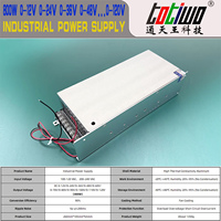 Alimentation à découpage réglable AC-DC 0~12V 15V 18V 20V 24V 27V 800W avec signal analogique contrôlé externement 0-5V/10V SMPS PSU